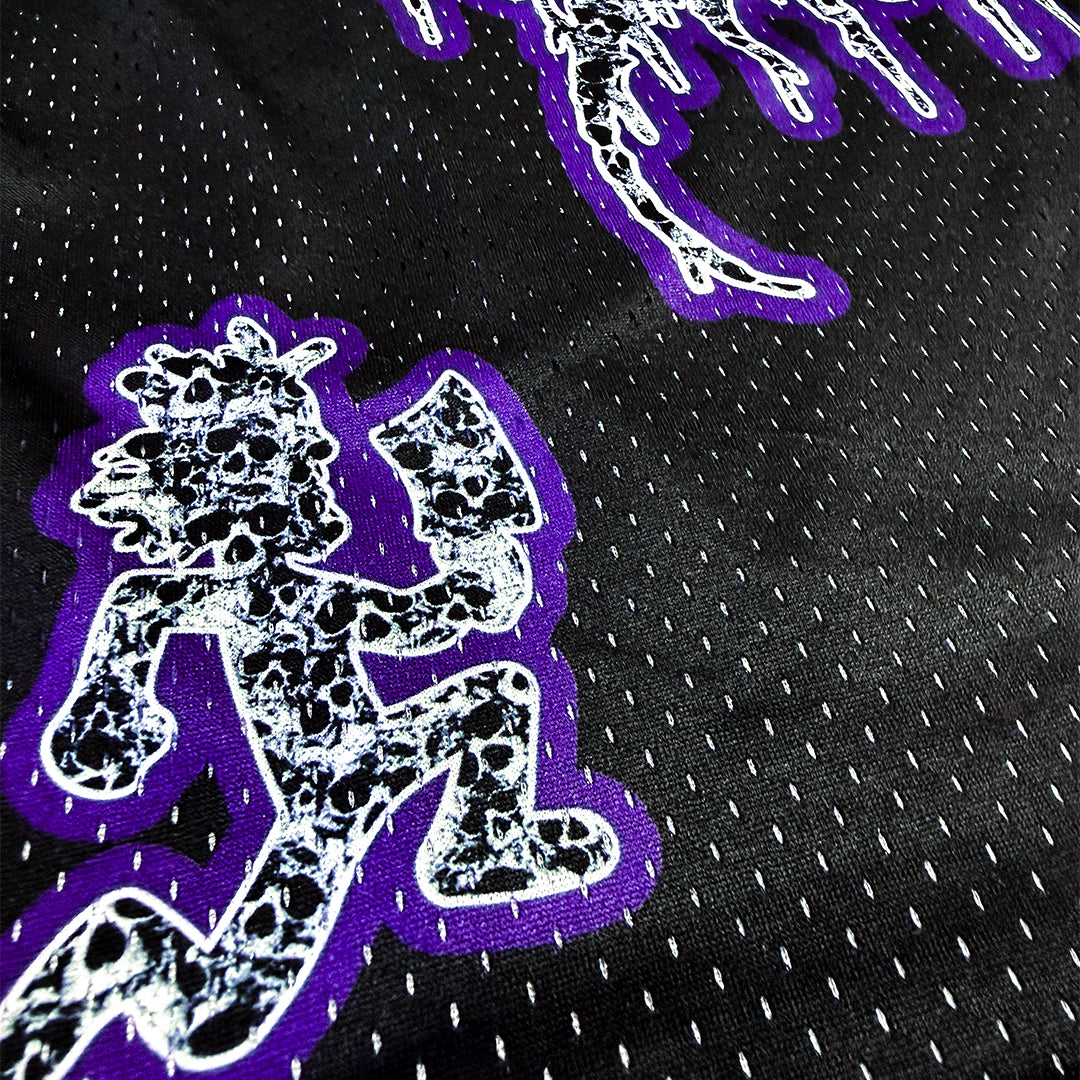 Pyramid of Skulls - Shorts - Purp Skulls