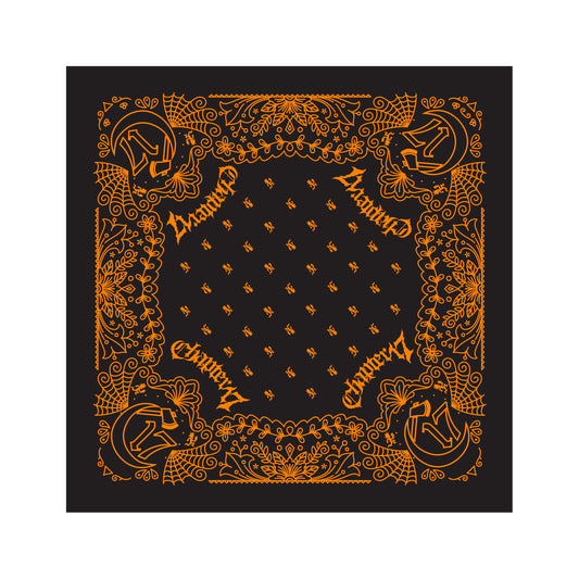 C17 - Bandana - Black and Orange