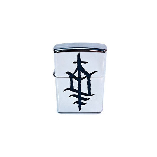 Zippo Lighter - Sunken Church - Chrome
