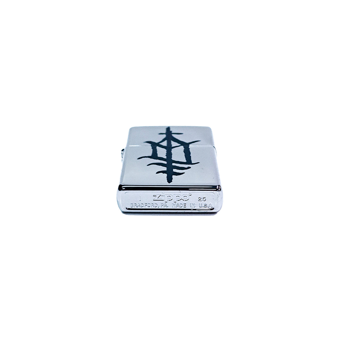 Zippo Lighter - Sunken Church - Chrome