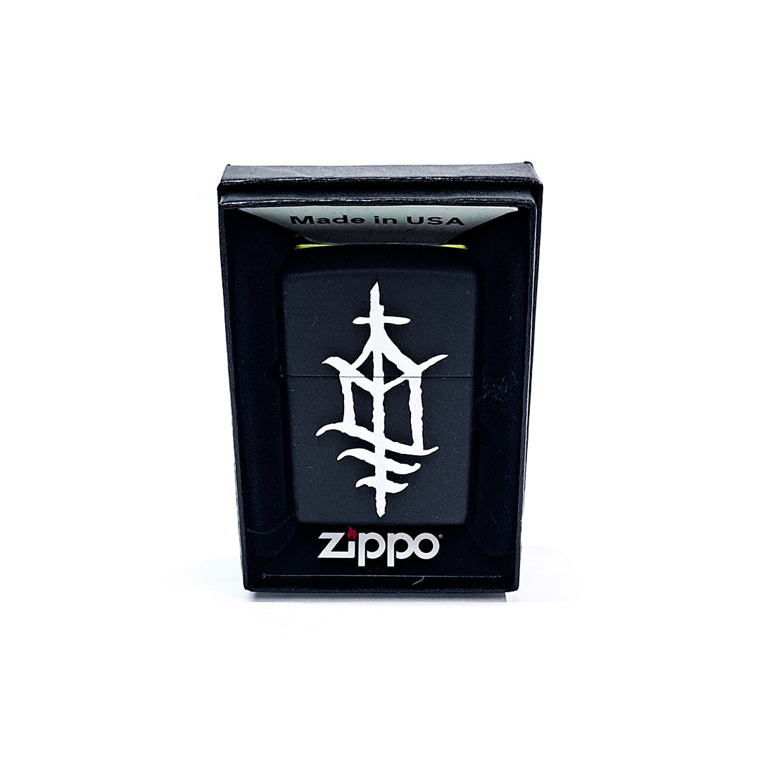 Zippo Lighter - Sunken Church - Matte Black