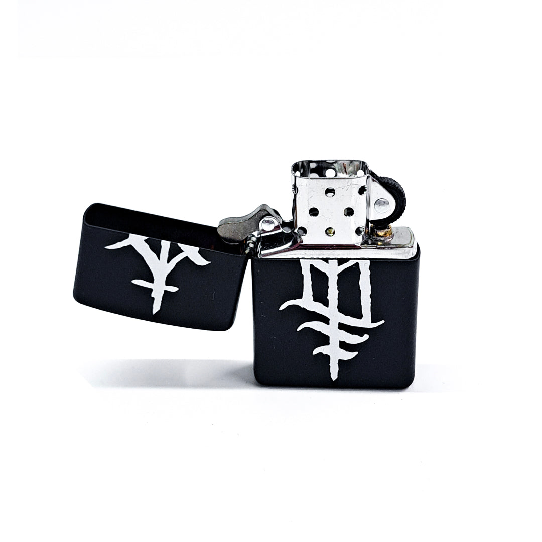 Zippo Lighter - Sunken Church - Matte Black
