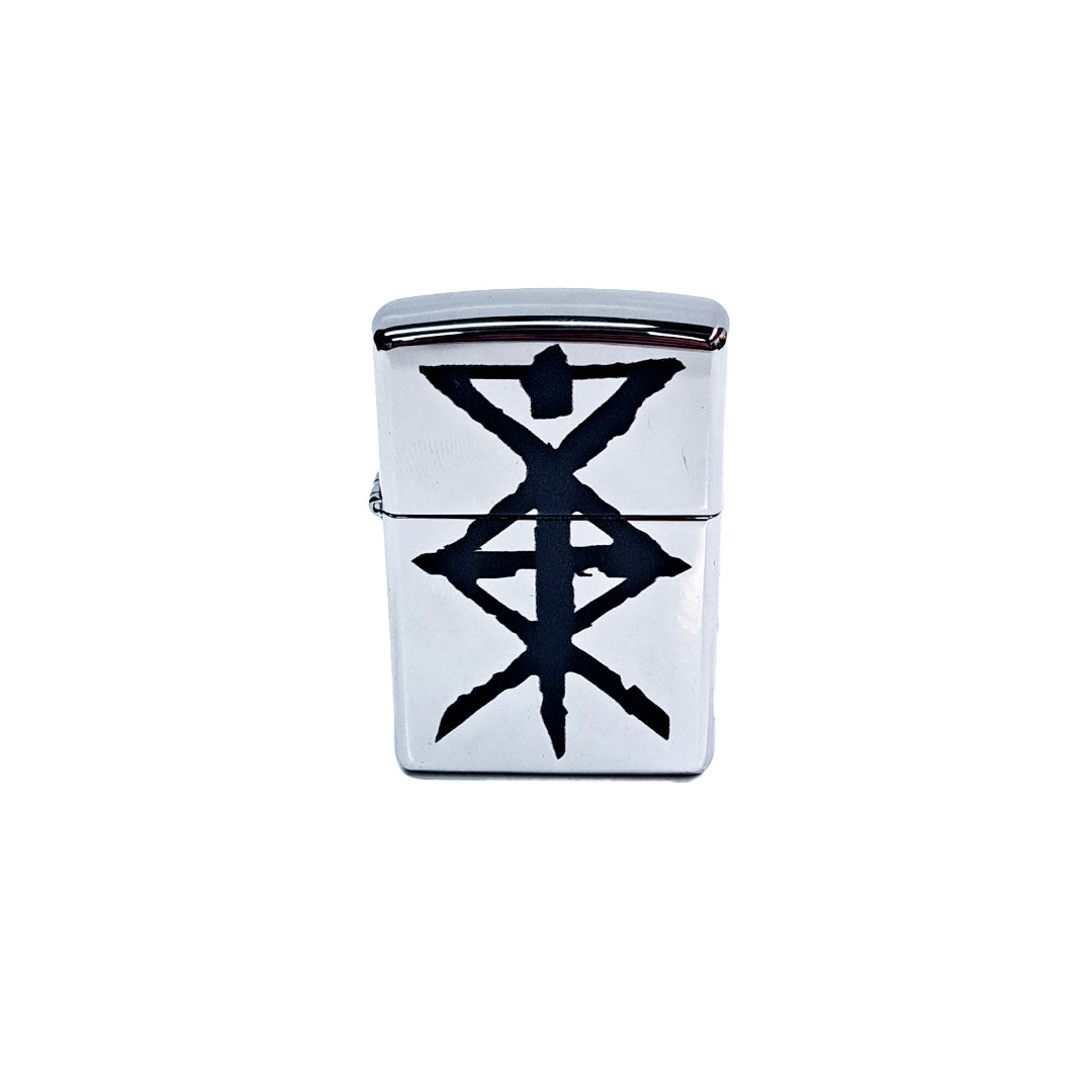 Zippo Lighter - Temple of Ash - Chrome