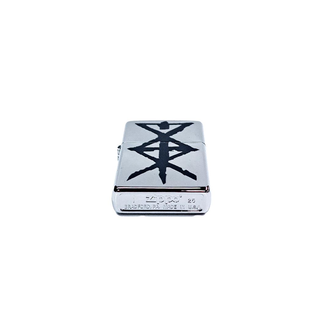 Zippo Lighter - Temple of Ash - Chrome