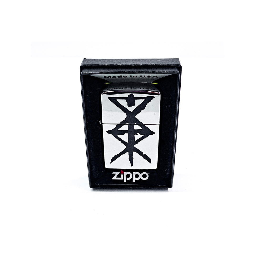 Zippo Lighter - Temple of Ash - Chrome