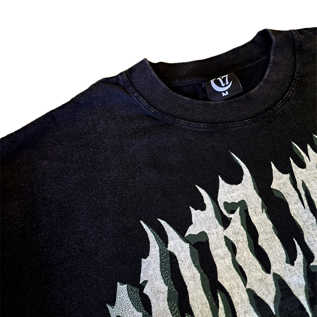 Sacred Select Sunken Church Distressed Box Tee - Vintage Black