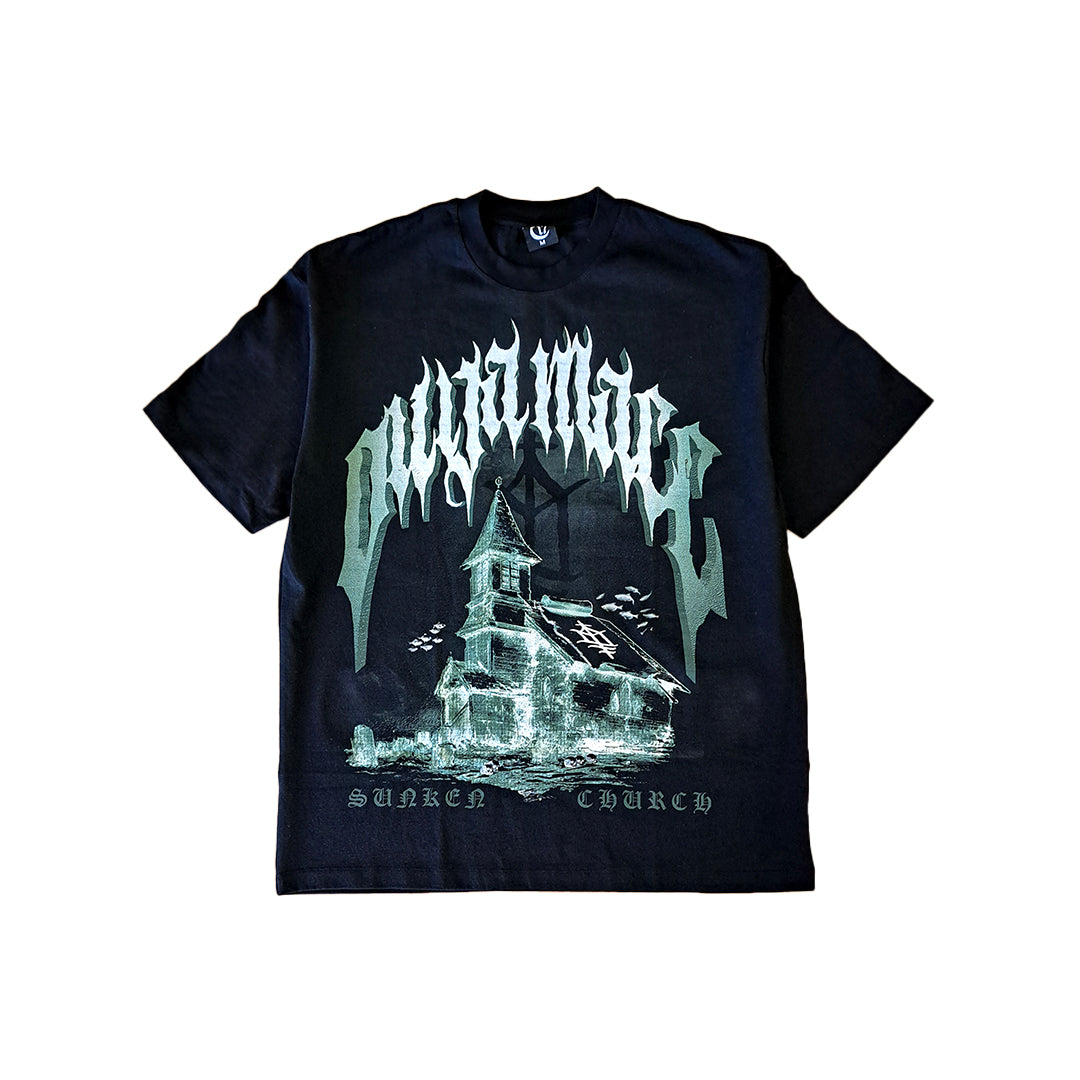 Sacred Select Sunken Church Box Tee - Black
