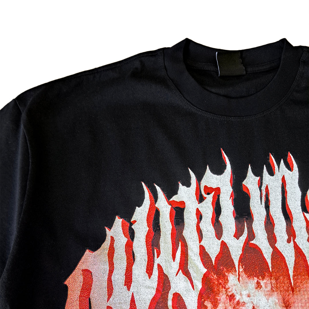 Sacred Select Temple of Ash Box Tee - Black