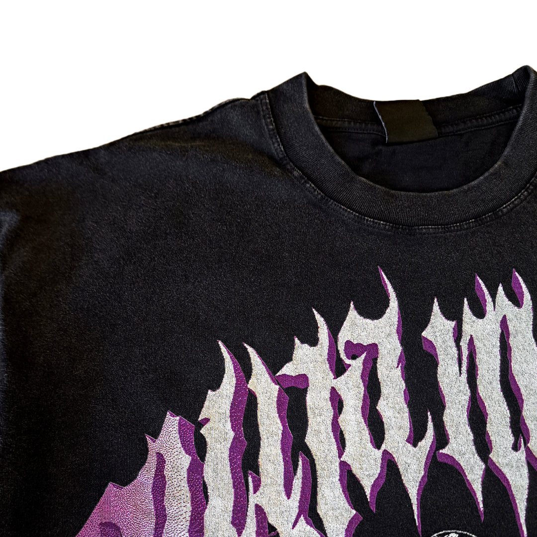Sacred Select Pyramid of Skulls Distressed Box Tee - Vintage Black