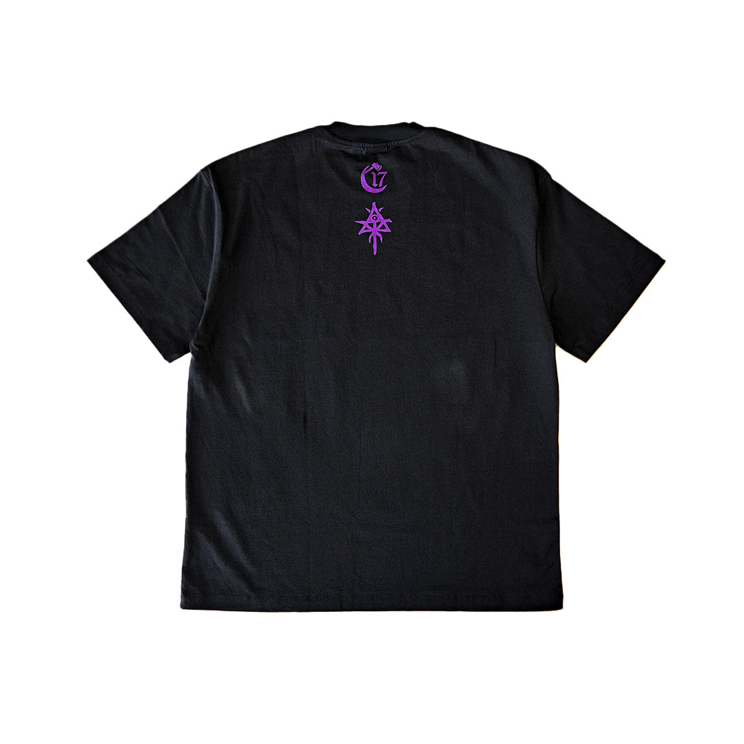 Sacred Select Pyramid of Skulls Box Tee - Black