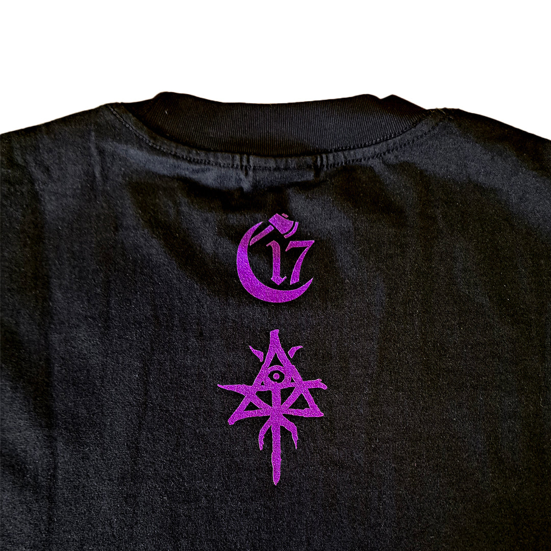 Sacred Select Pyramid of Skulls Box Tee - Black