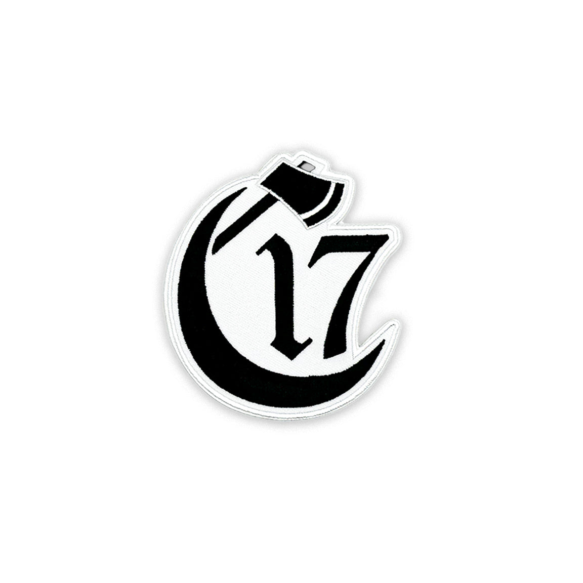 Chapter 17 die-cut logo - C17 Patch