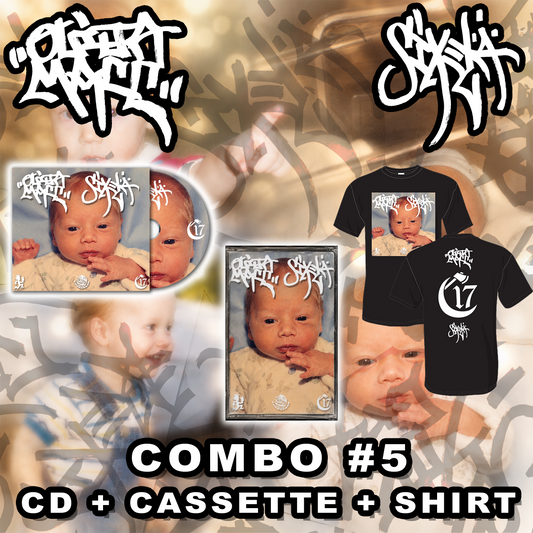 Combo 5 - Shirt + Cassette Tape + SIXELA CD [PRE-ORDER]