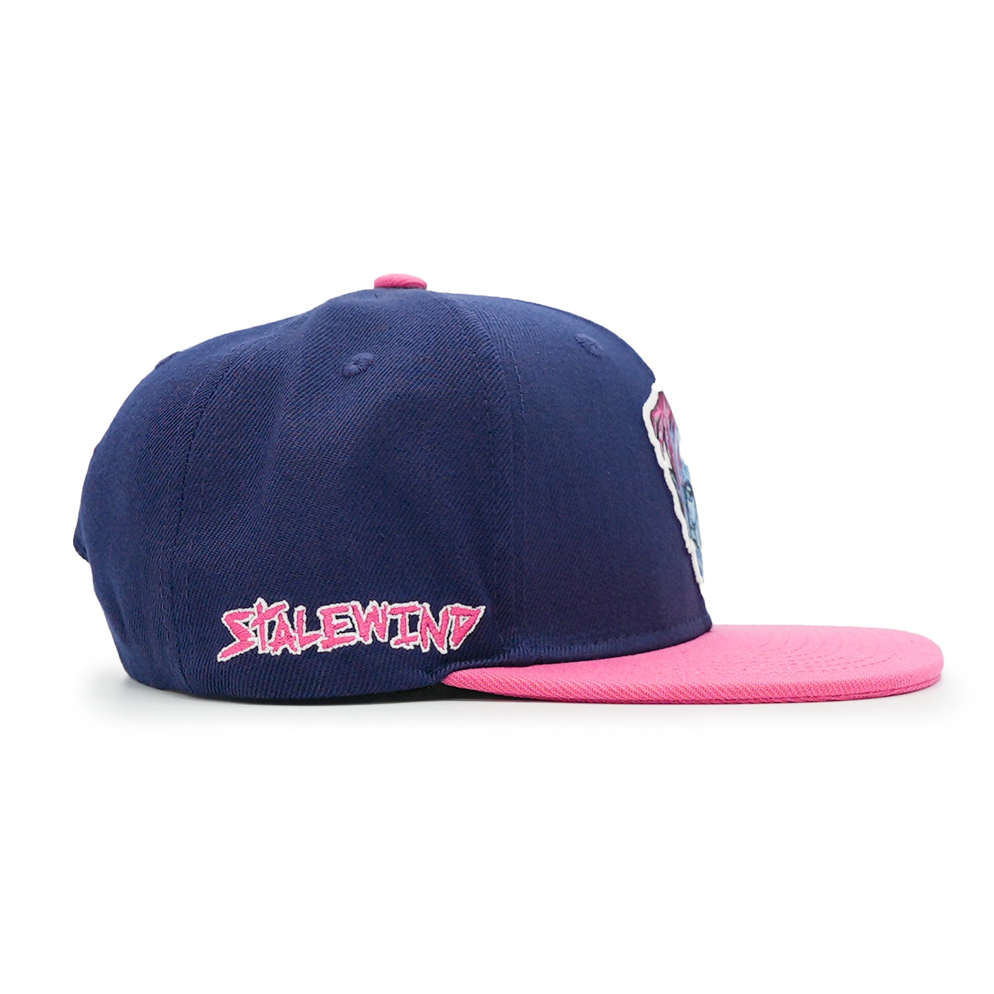 Elements Snapback - Stalewind - Navy and Pink