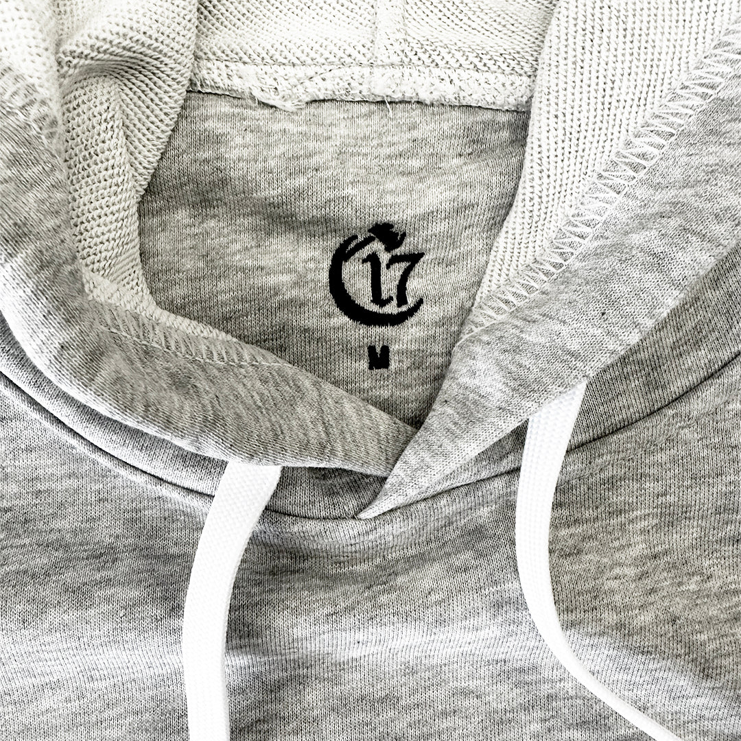 Chapter 17 - Embroidered Hoodie - Gray