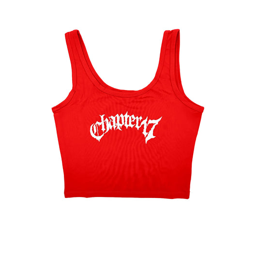 Chapter 17 - Women's tank - Crop Top - Red