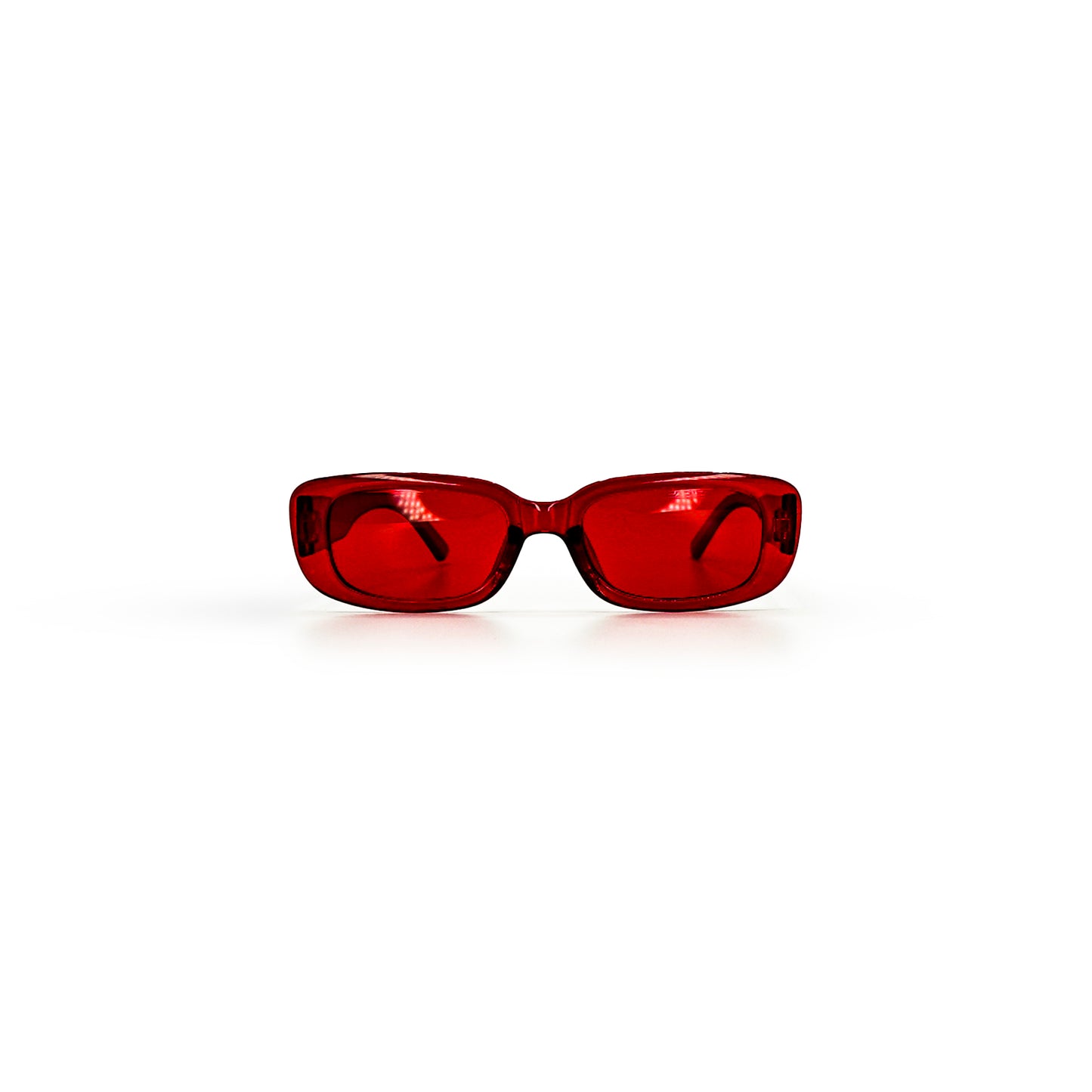 Chapter 17 Low Profile Sunglasses - Glossy Blood Red