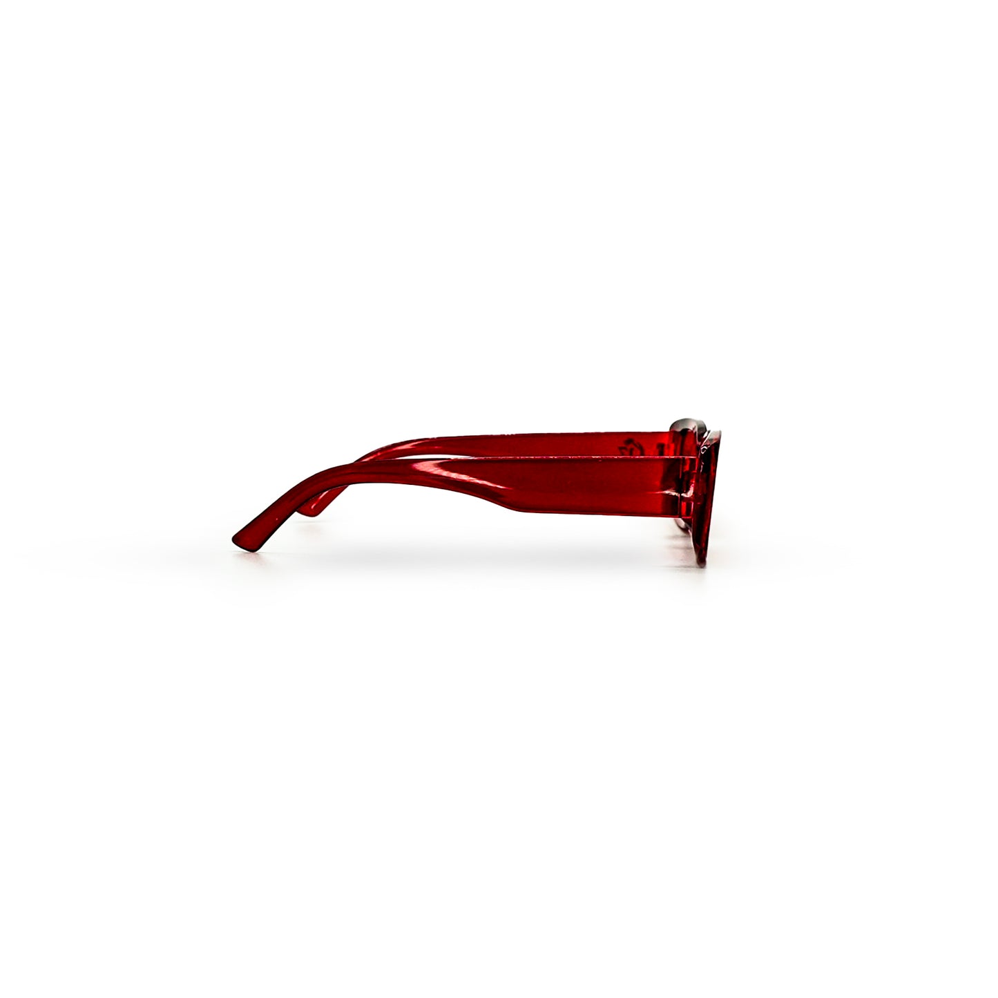 Chapter 17 Low Profile Sunglasses - Glossy Blood Red