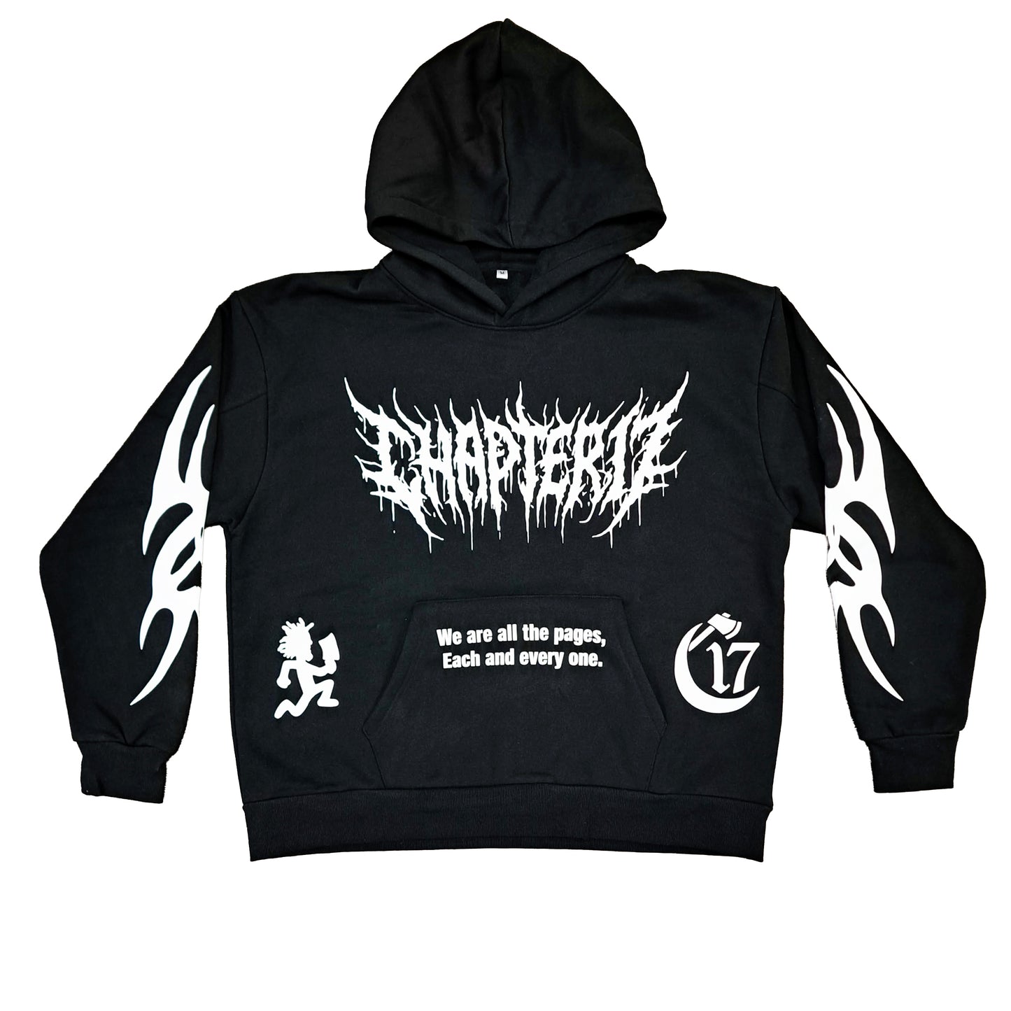 Chapter 17 Pyramid of Skulls Luxury Hoodie - Black