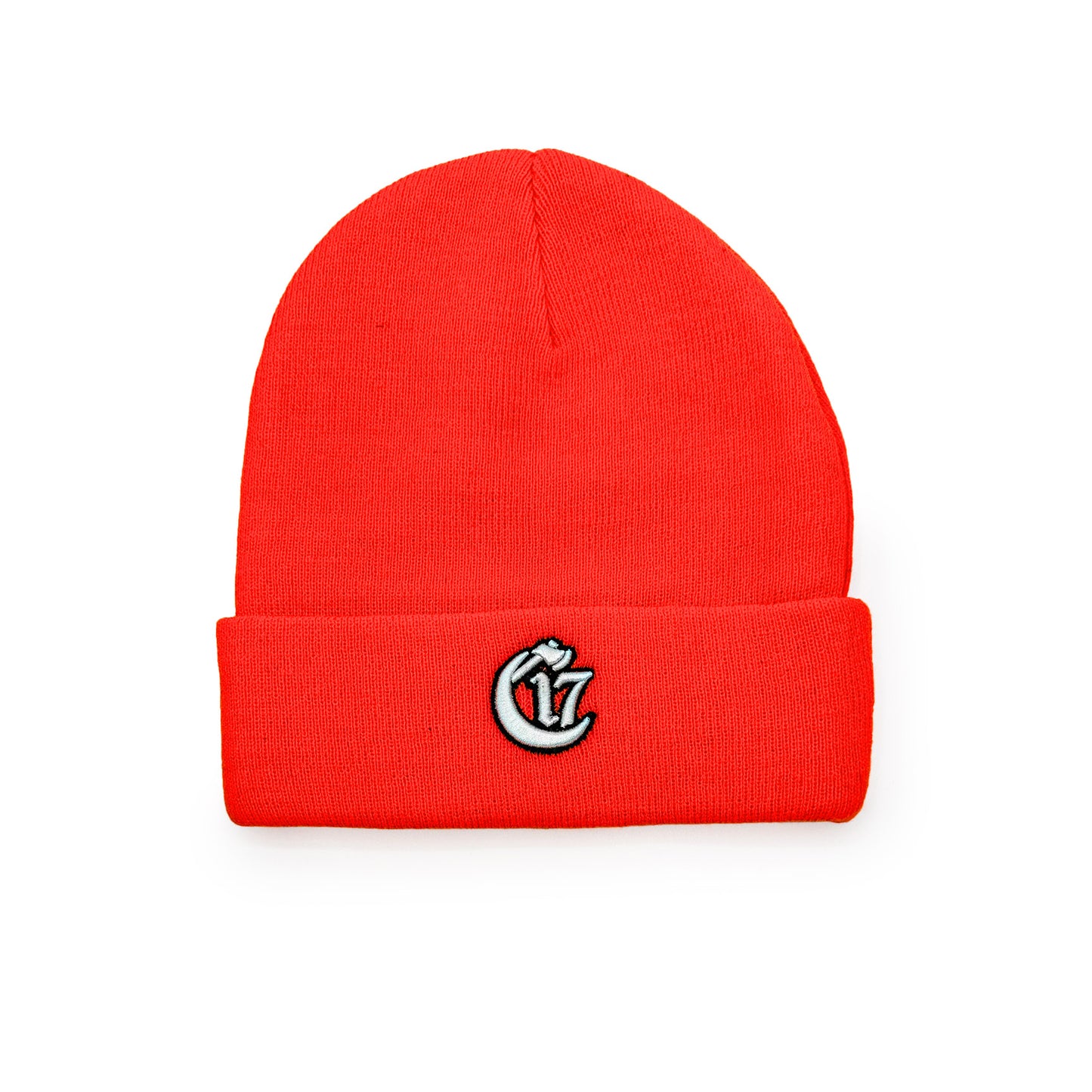 Cuff Beanie - Chlorine - Safety Orange