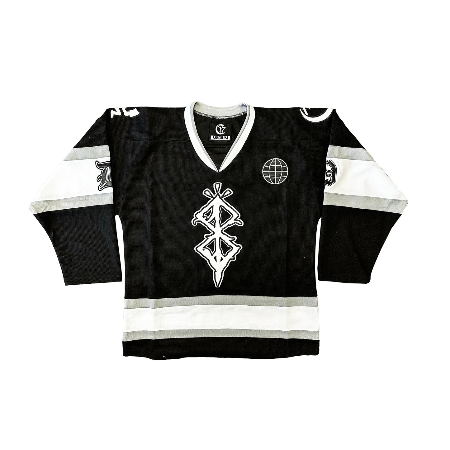 Ouija Macc Darcc Planet Hockey Jersey - Black