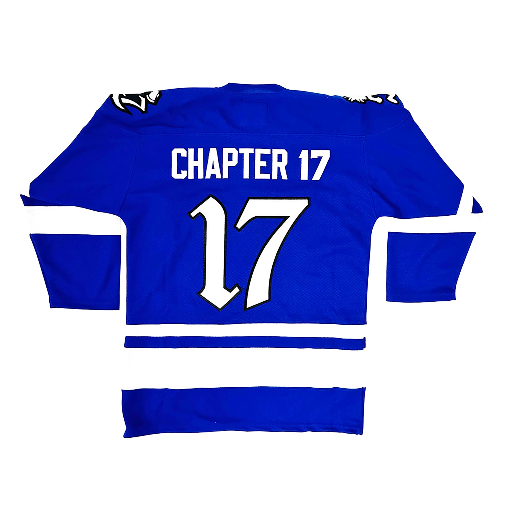 Official Chapter 17 Hockey Jersey - Red - 2023 Text logo – chapter17