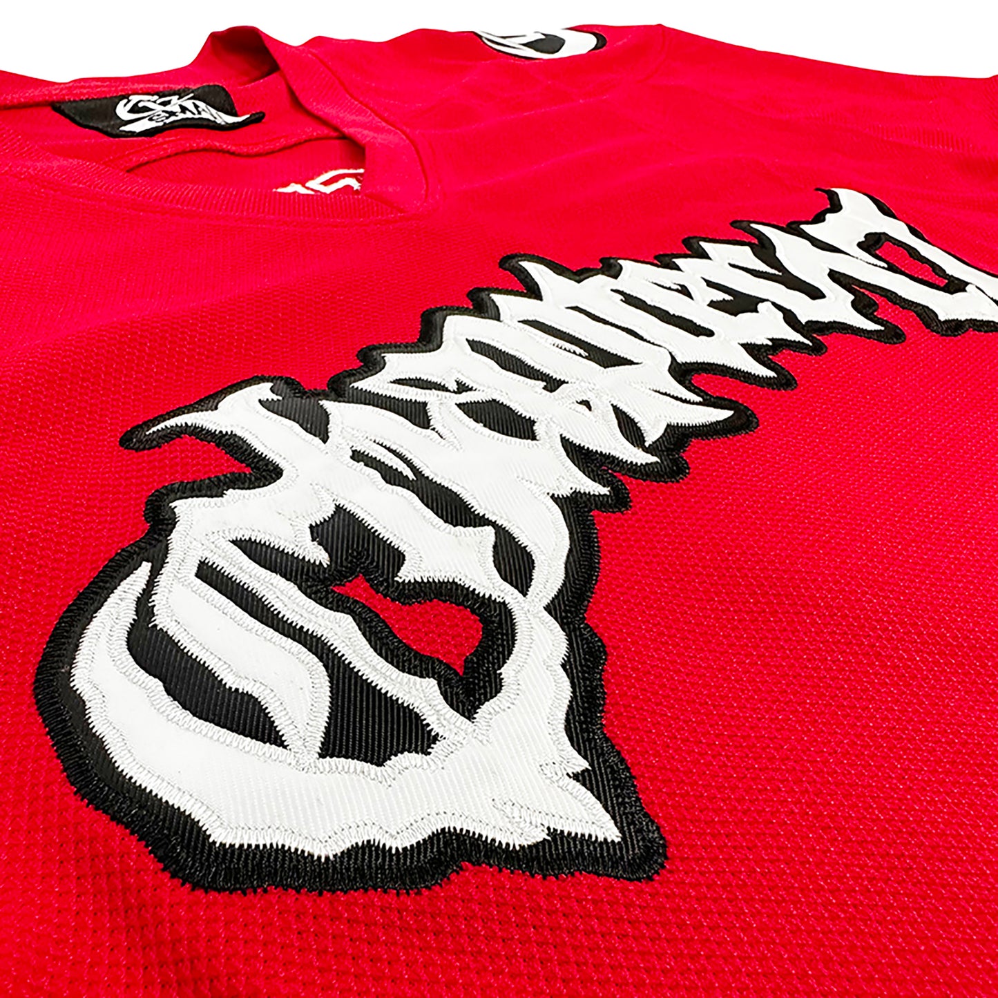 Official Chapter 17 Hockey Jersey - Red - 2023 Text logo