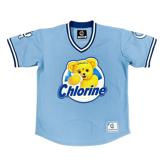Chlorine Snuggalo - V-neck pullover Jersey - Baby Blue