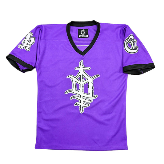 Sunken Church - Football Jersey - Purple