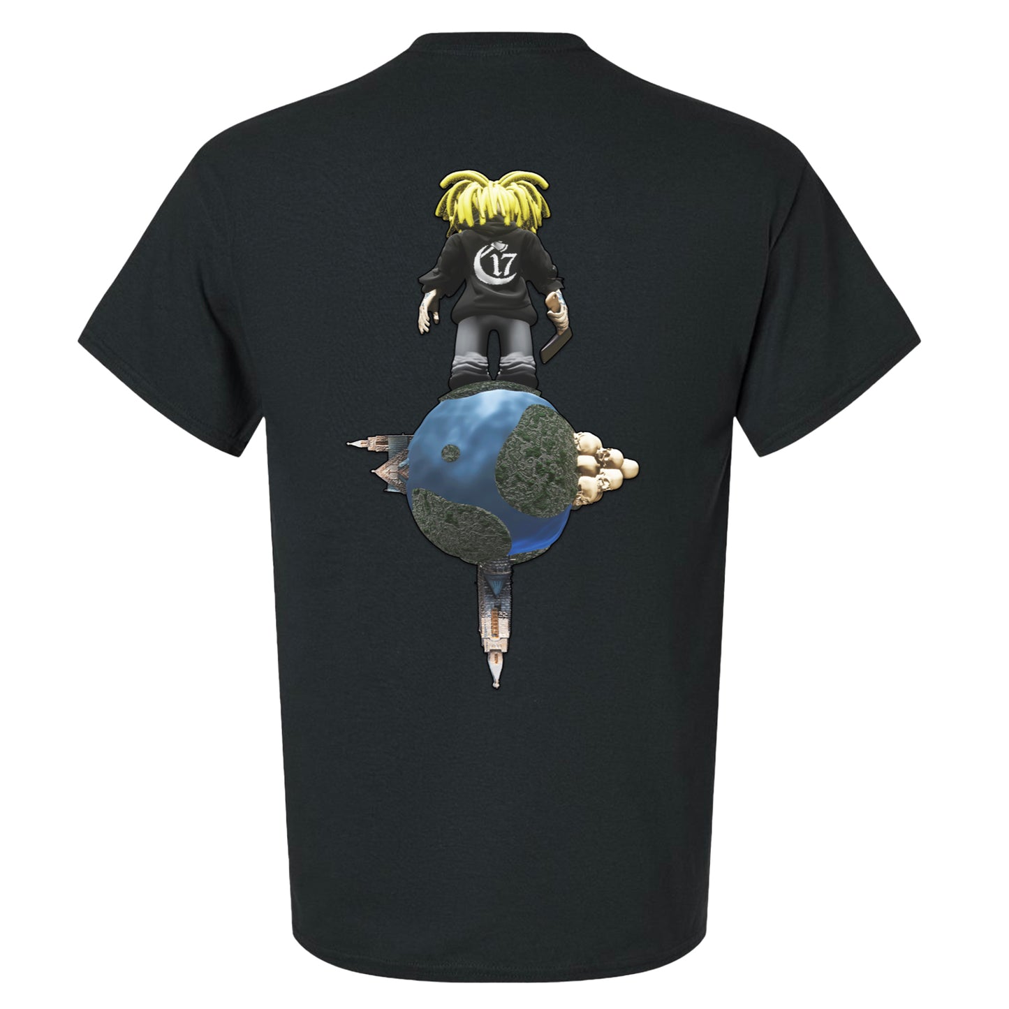Darcc Planet Deluxe - Black T-Shirt