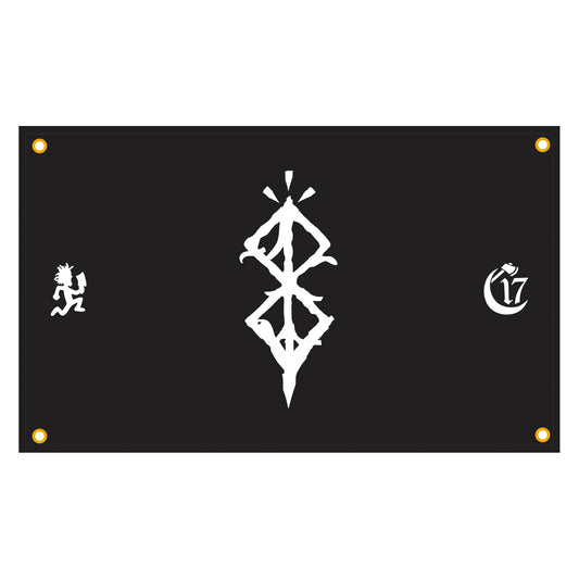 Darcc Planet - 5' x 3' Black Flag