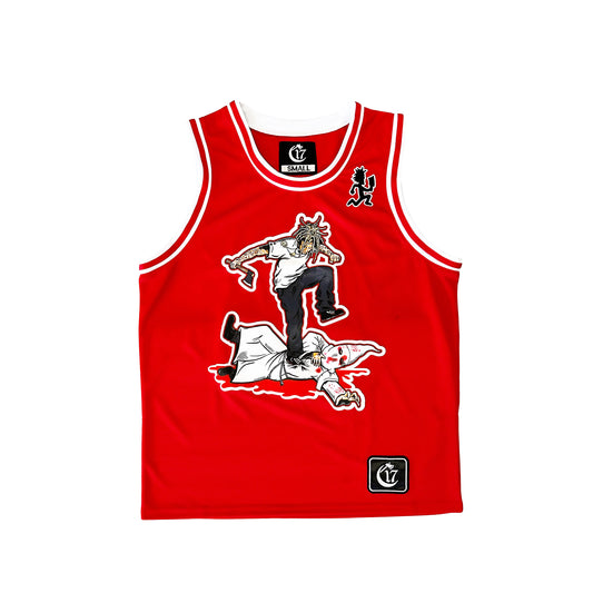 SANWISAN - Basketball Jersey - Red