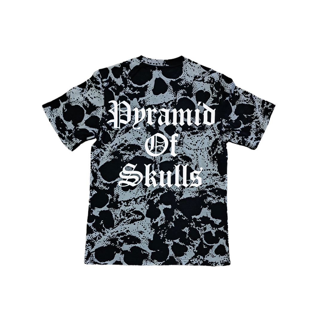 Pyramid of Skulls Luxe Tee - All over Print