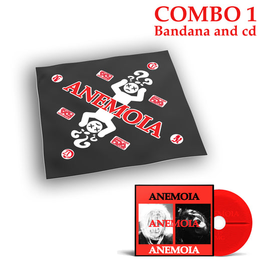 Combo 1 - Bandana + Anemoia CD [PRE-ORDER]