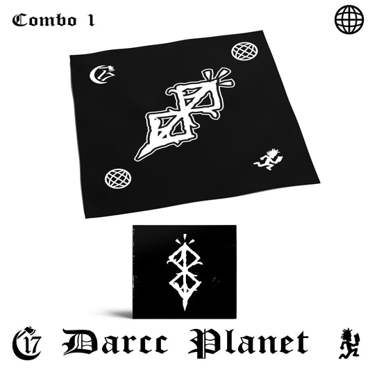 Combo 1 - Bandana + DARCC PLANET CD [PRE-ORDER]