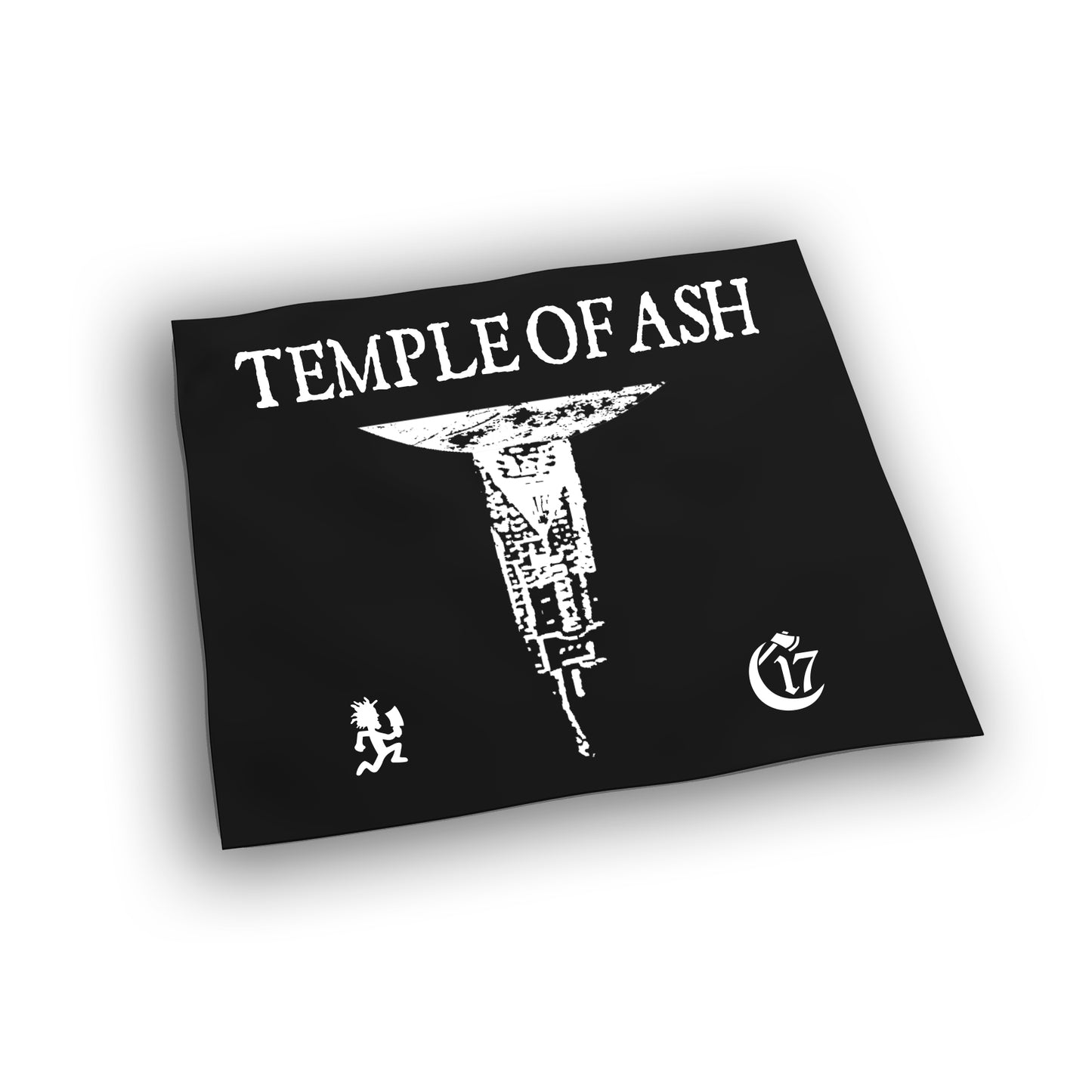 TEMPLE OF ASH - Album Bandana - Black [PRE-ORDER]