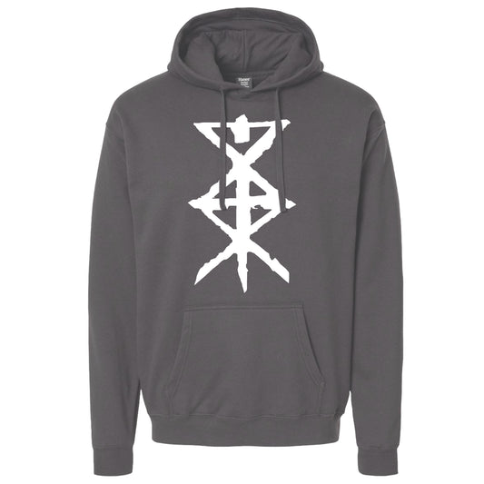 TEMPLE OF ASH - TOA symbol Hoodie - Grey [PRE-ORDER]