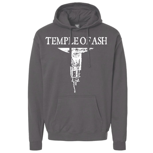 TEMPLE OF ASH - TEMPLE symbol Hoodie - Grey [PRE-ORDER]