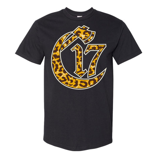 Chapter 17 - Leopard print - Black T-Shirt