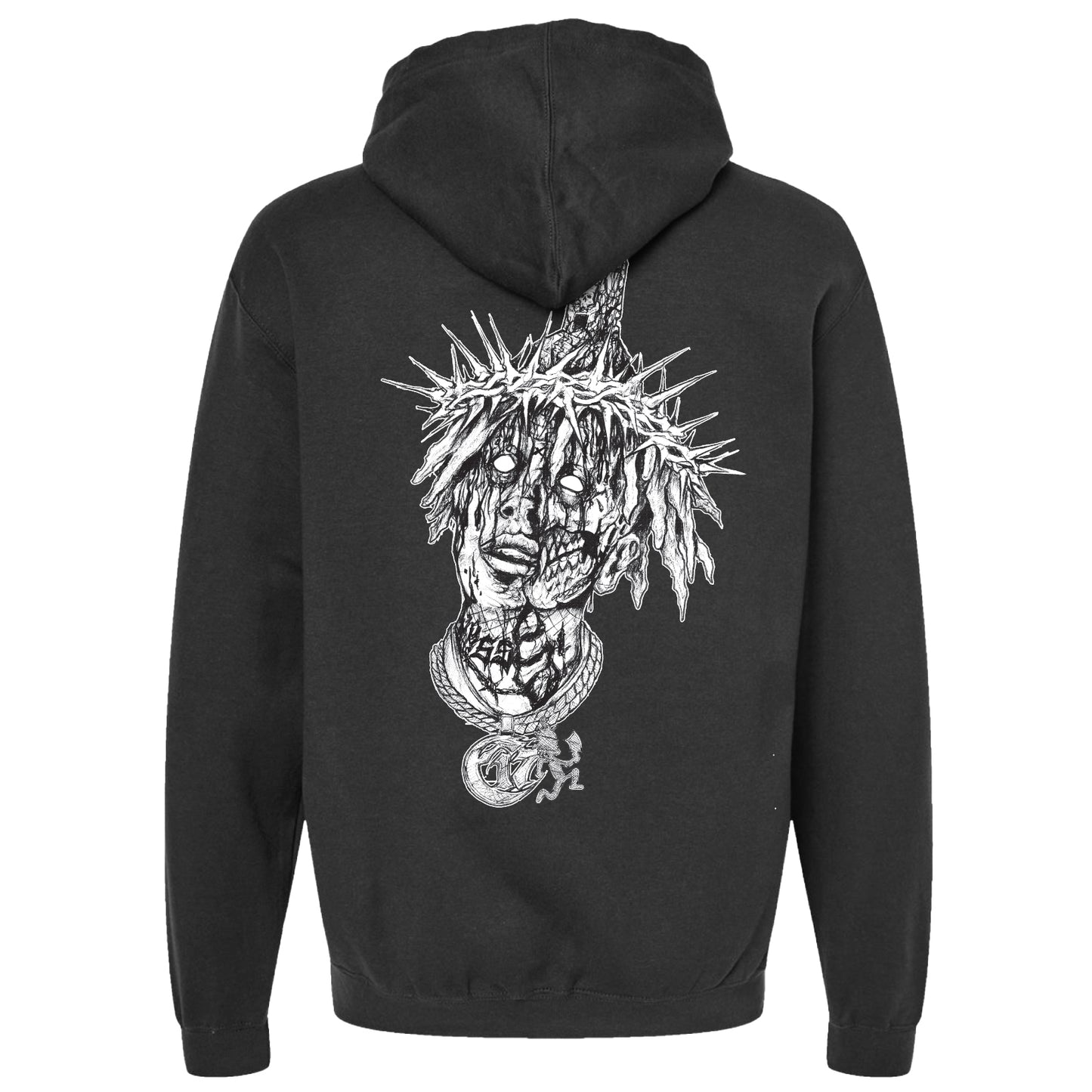 PSYCHO BABBEL - Album Cover Hoodie - Black [PRE-ORDER]