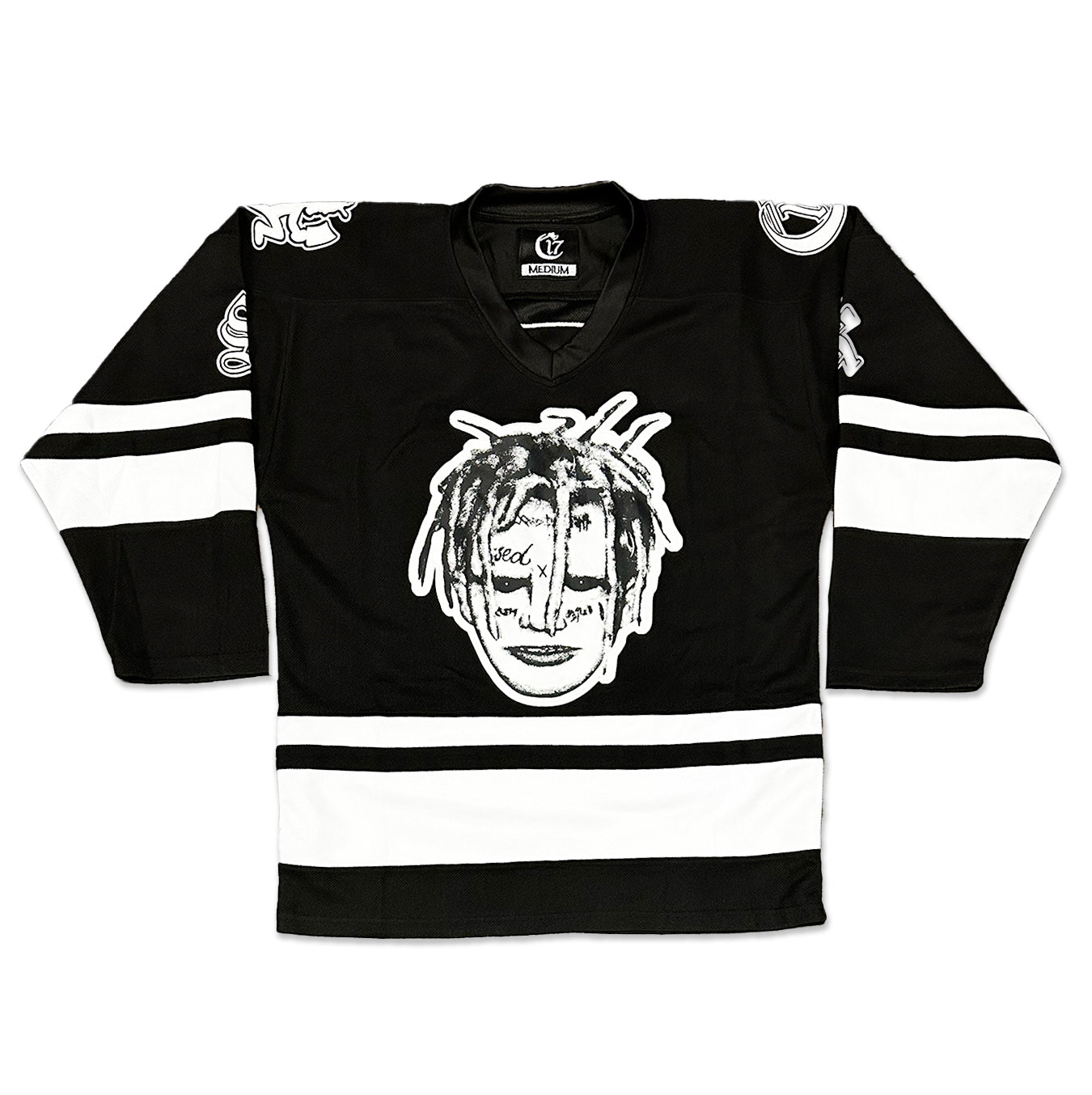 Ouija Macc ScrollKeeper Hockey Jersey - Black