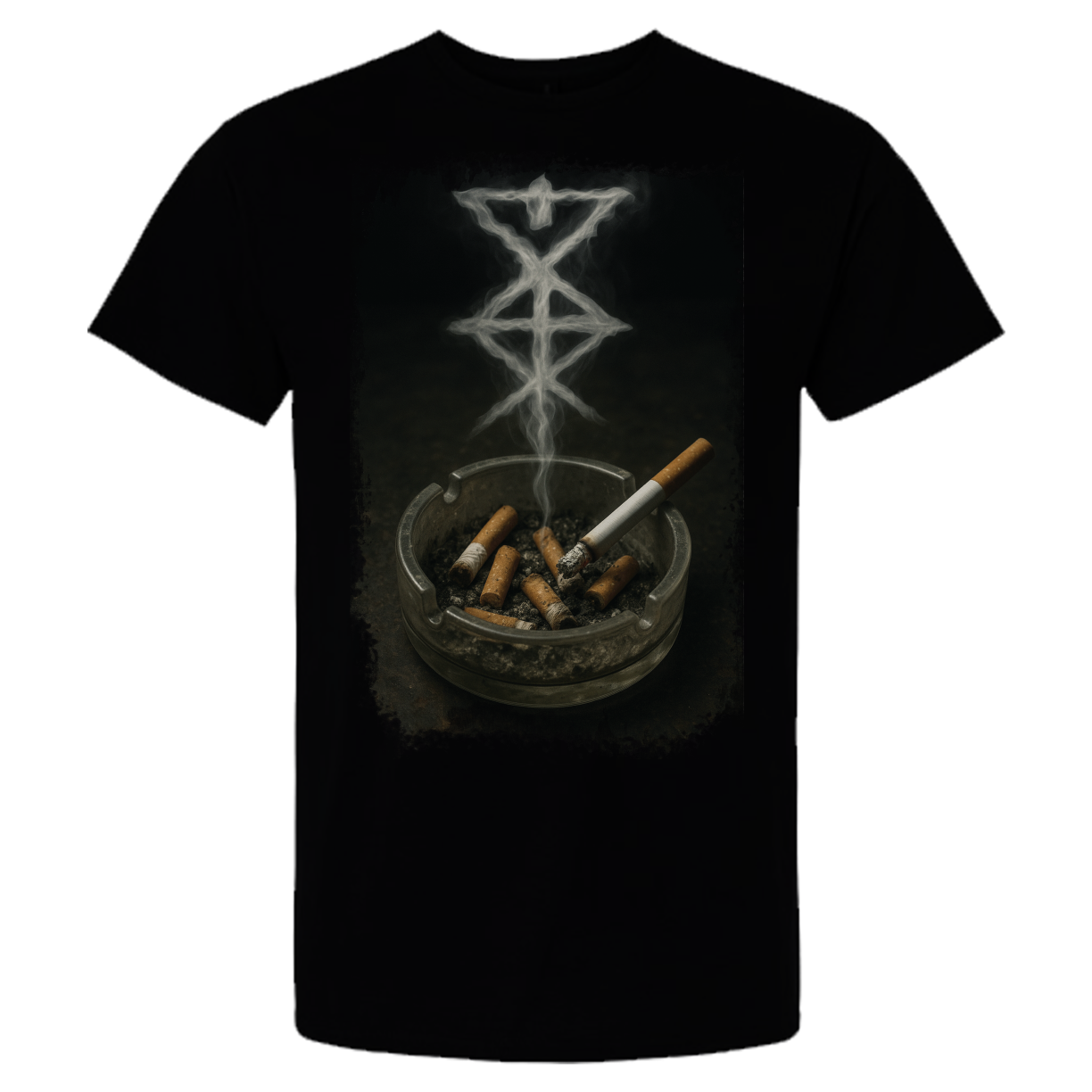 Temple of Ash Omen - Black Tee [PRE-ORDER]