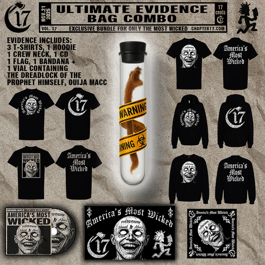 America's Most Wicked - ULTIMATE EVIDENCE BAG COMBO [Pre-Order]