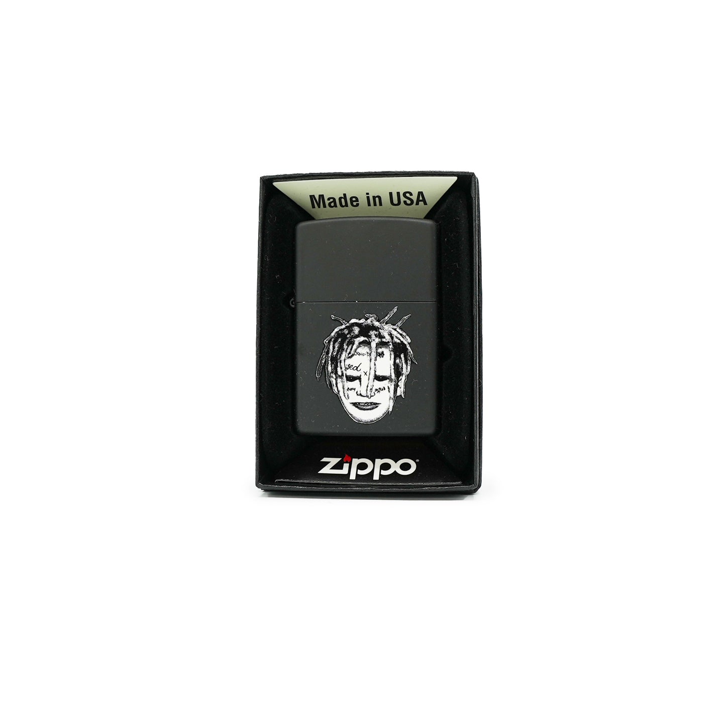 Chapter 17 - Zippo Lighter - Ever Dream This Man? - Matte Black 3D Face