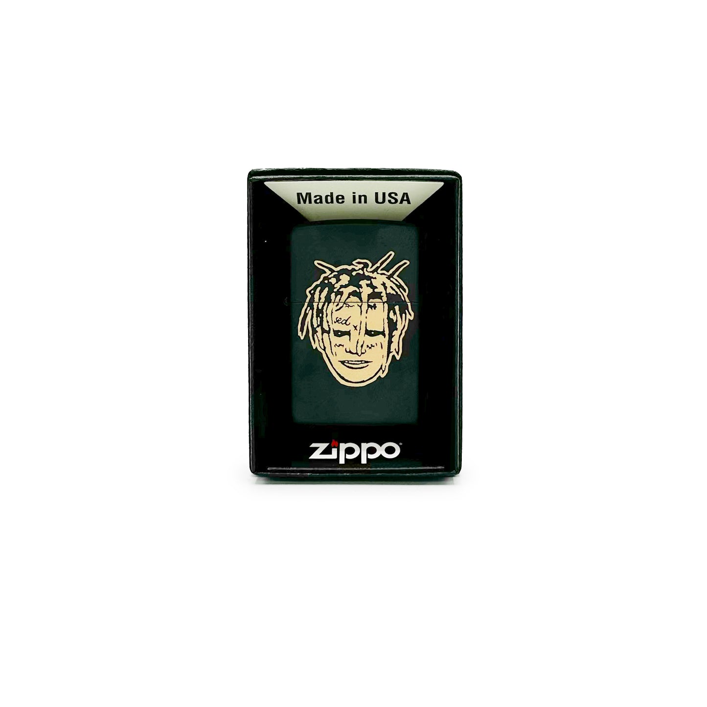 Chapter 17 - Zippo Lighter - Ever Dream This Man? - Matte Black - Brass Face