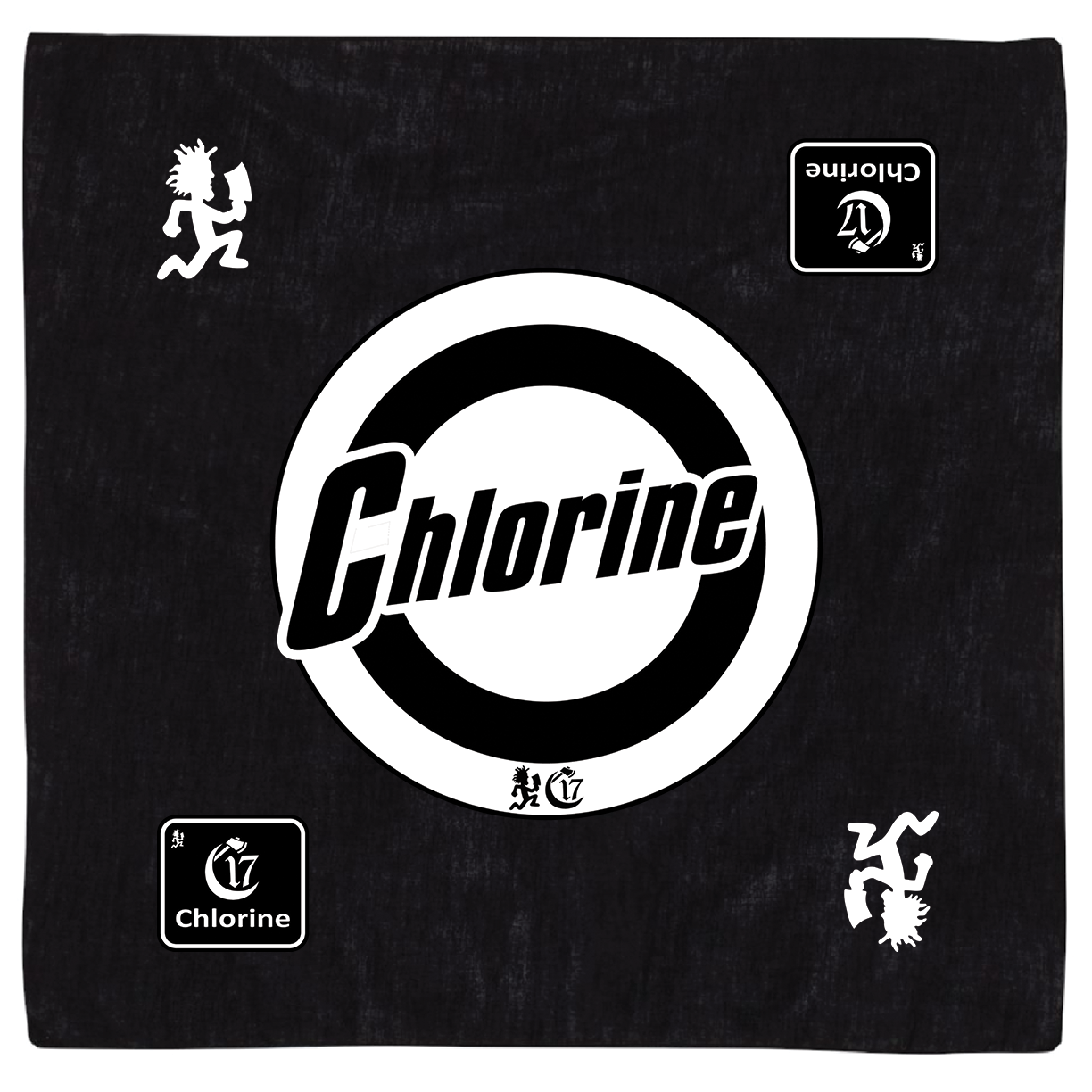 Ouija Macc Chlorine - Bandana - Black [PRE ORDER]