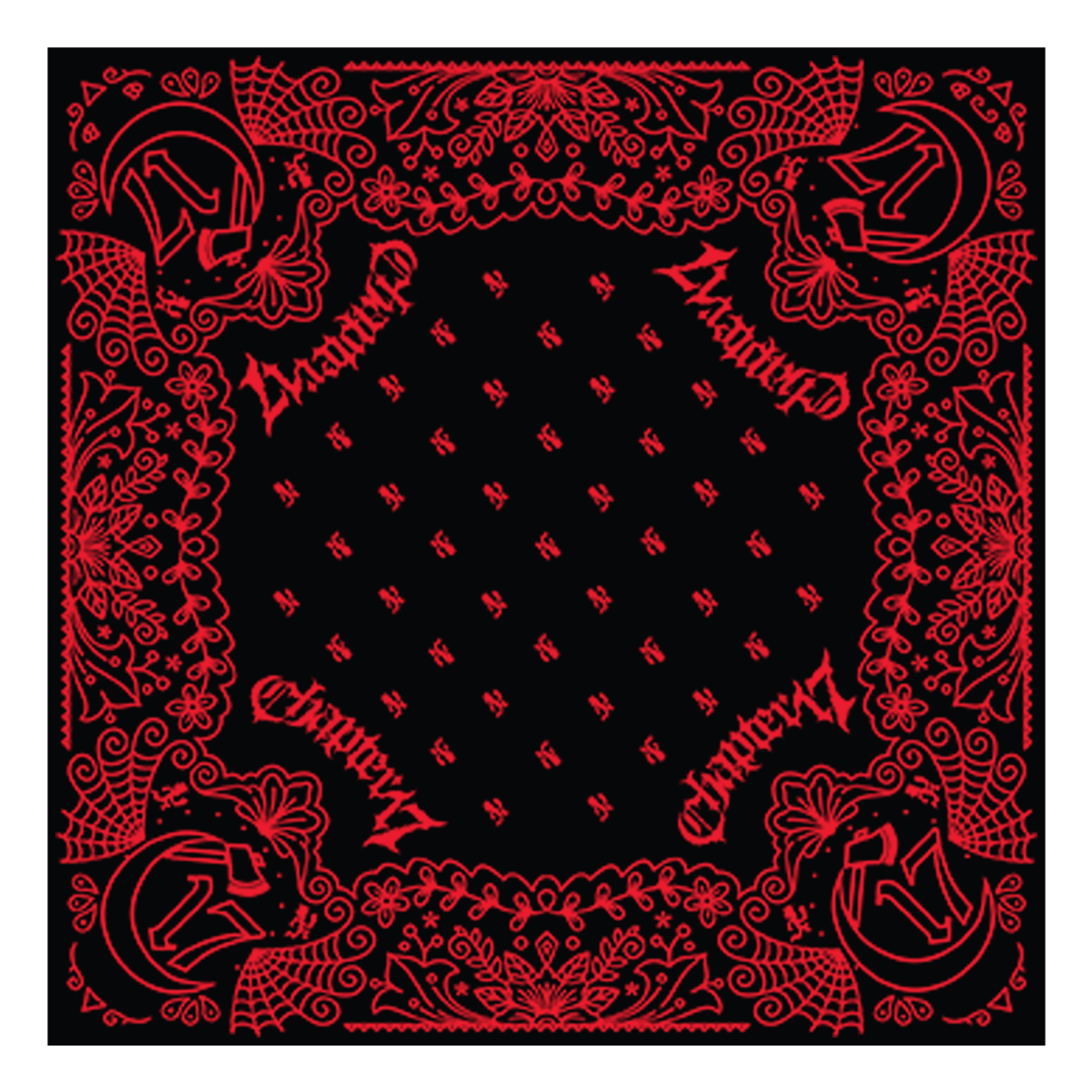 Bloody Red Bandana - Bloody Murda Collection [PRE-ORDER]