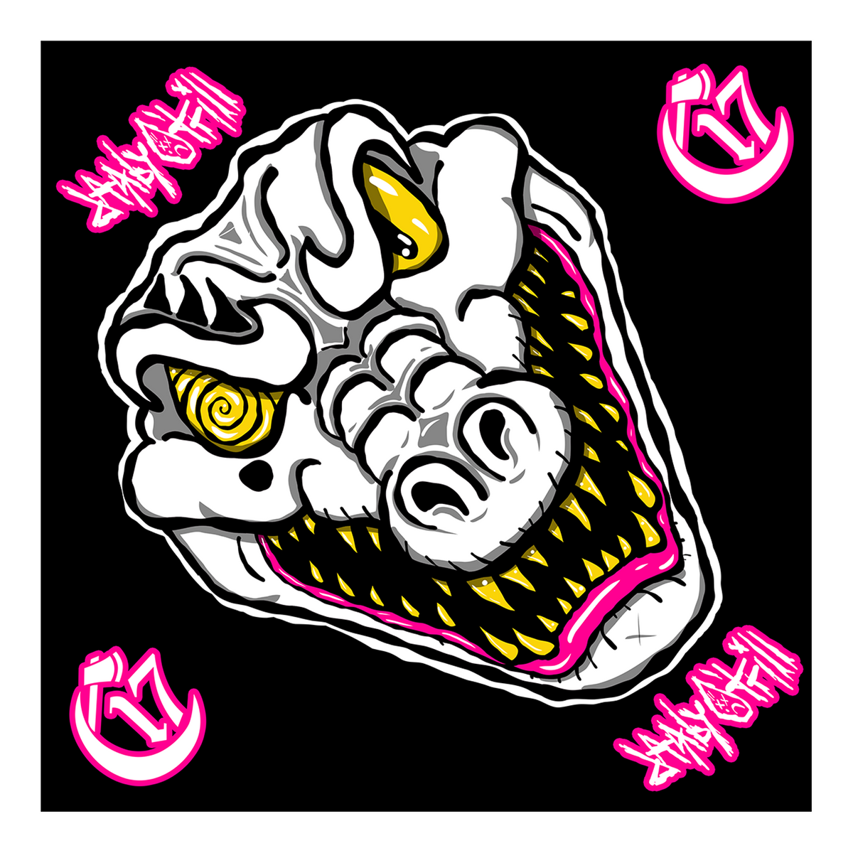 DARBY O'TRILL - GATOR LAKE - Album Bandana - Black [PRE-Order]