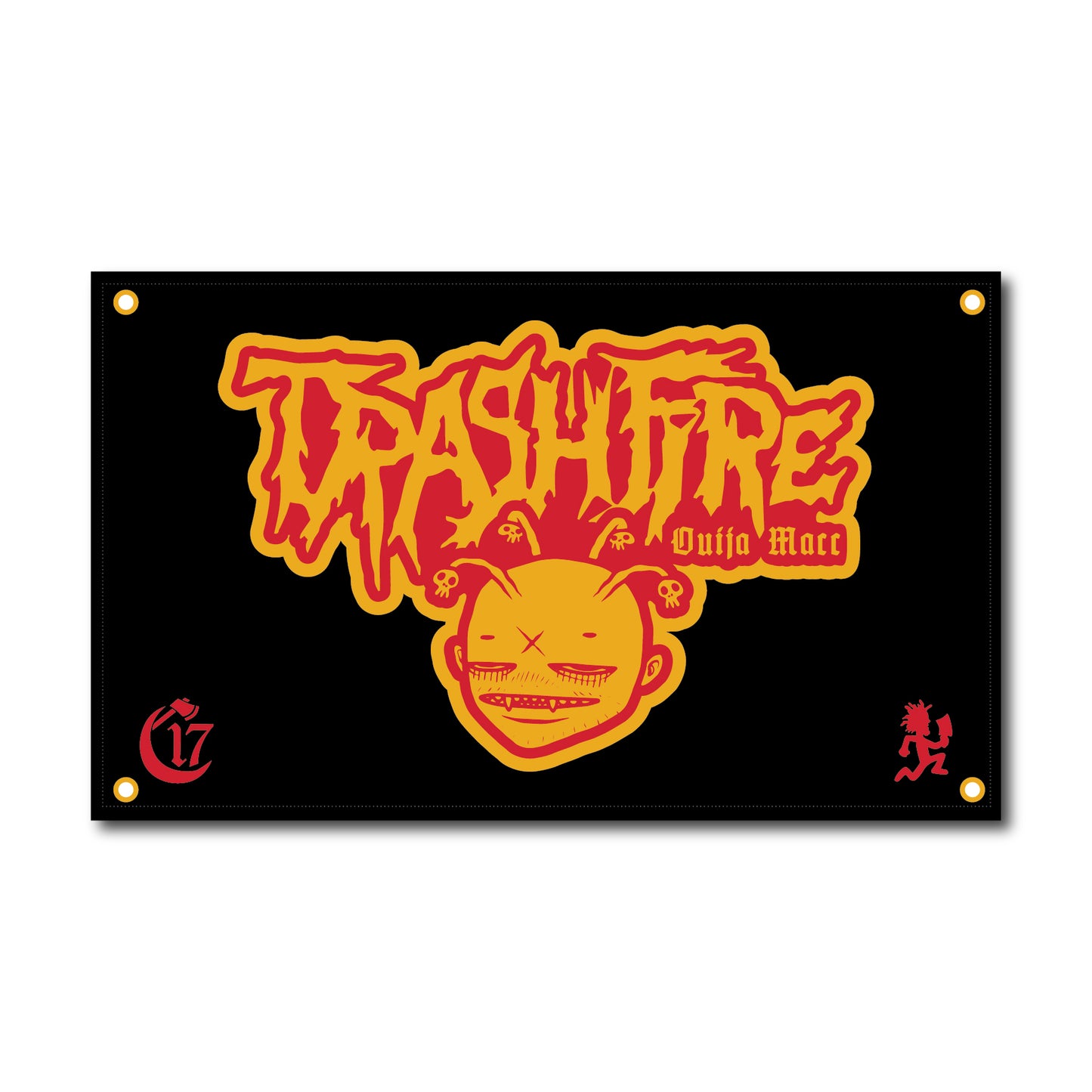 Ouija Macc - Trashfire - 5' x 3' Flag