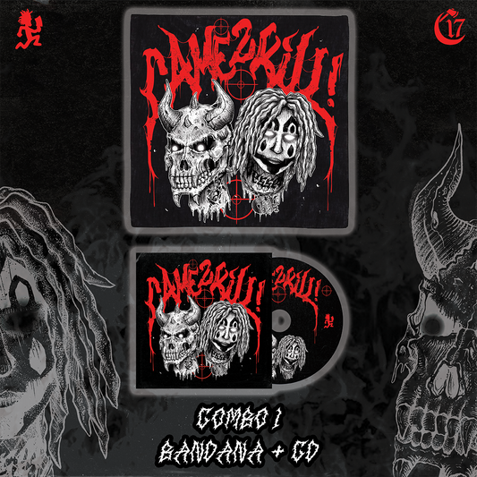 Combo 1 - Bandana + CAME2KILL! CD [PRE-ORDER]
